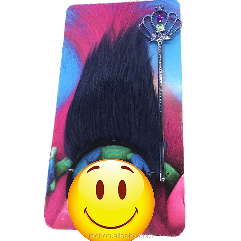 2017 new product halloween the good luck trolls magic fairy wand