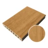 Foshan WPC composite terrace floor/ outdoor decking / solid board wpc decking