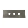 Three Holes Knives Cutter Blade for Extruder Machine 60*22*0.2mm
