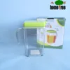 600ml square plastic measuring oil control pitcher with lid