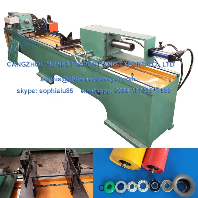 Automatic Conveyor Roller Making Machine/ Shaft Milling Machine/ Idler