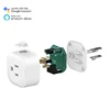 US Mini Electrical Plug Power Meter Socket Work With Amazon Echo Dot