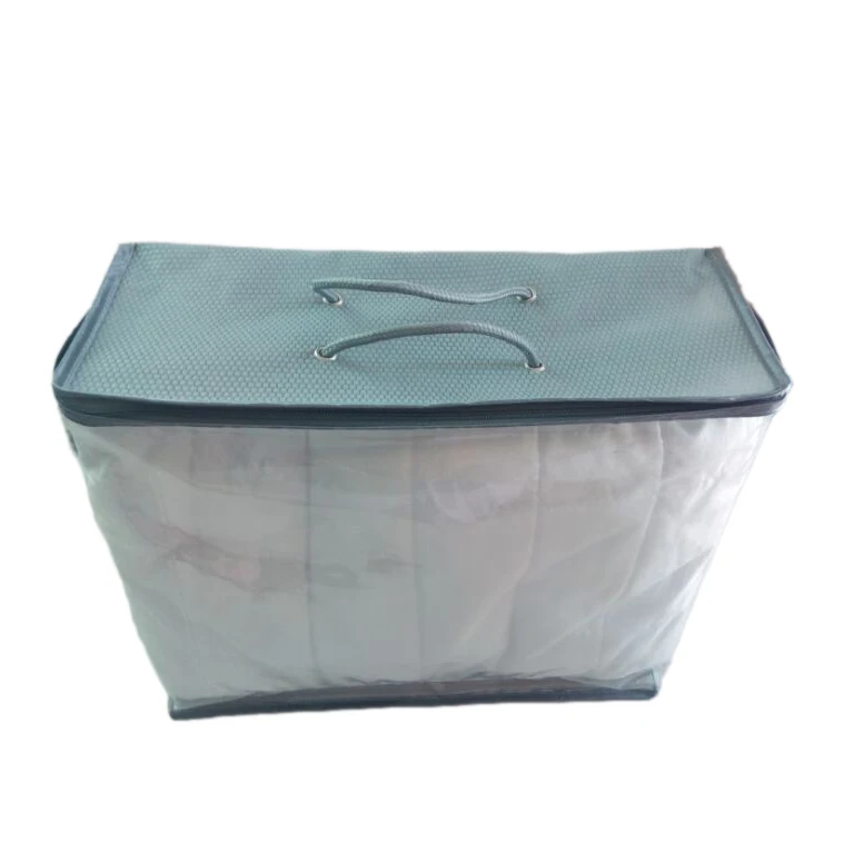Clear Plastic Polyethylene Blanket Bag Quilt Bag For Bedding Packaging