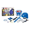 Bulk items pretend play plastic police toy set for boys HC409900