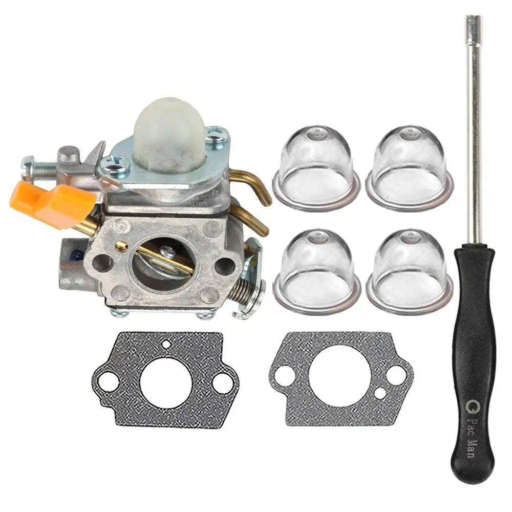 HIPA 308054034 308054014 Carburetor with Adjustment Tool for Ryobi RY09053 RY09055 RY09056 RY08554 RY09907 Leaf Blower Vacuum