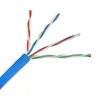 High Quality Cat 5E Utp Ethernet Cable Pure Copper PVC orange jacket 155m/s bandwidth Communication Cable