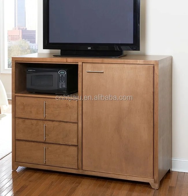 Hotel Furniture Tv Media Console Refrigerator Combo Buy Hotel