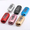 Soft TPU Plating Car Key Protection Shell Case Cover for Mazda CX Atenza Car-Styling TPU Smart Key Holder