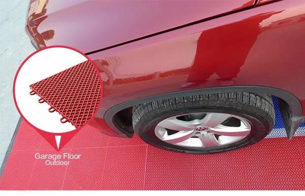 outdoor garage floor