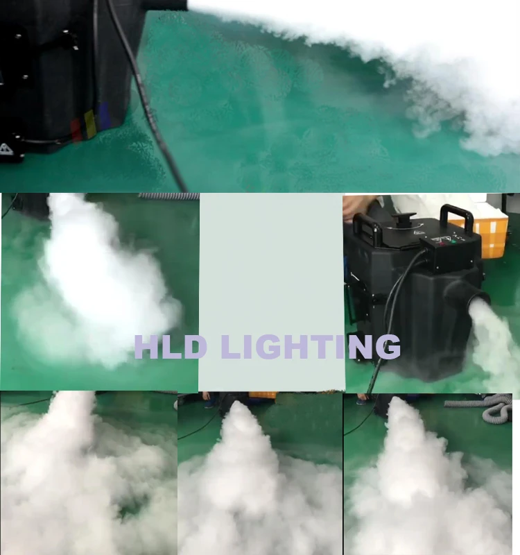 Mini 3500w Low Fog Smoke Machine Stage Effect Dry Ice Mini Fog Machine