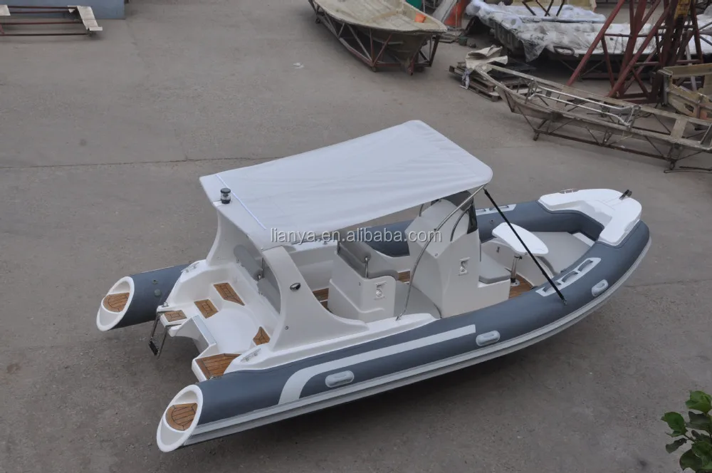 Liya 17fts Sailing Yacht Luxury Rigid Inflatable Dinghy 