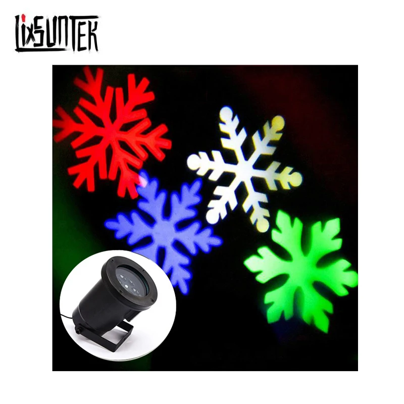 HOME Christmas lights outdoor decoration outdoor led snow projection light