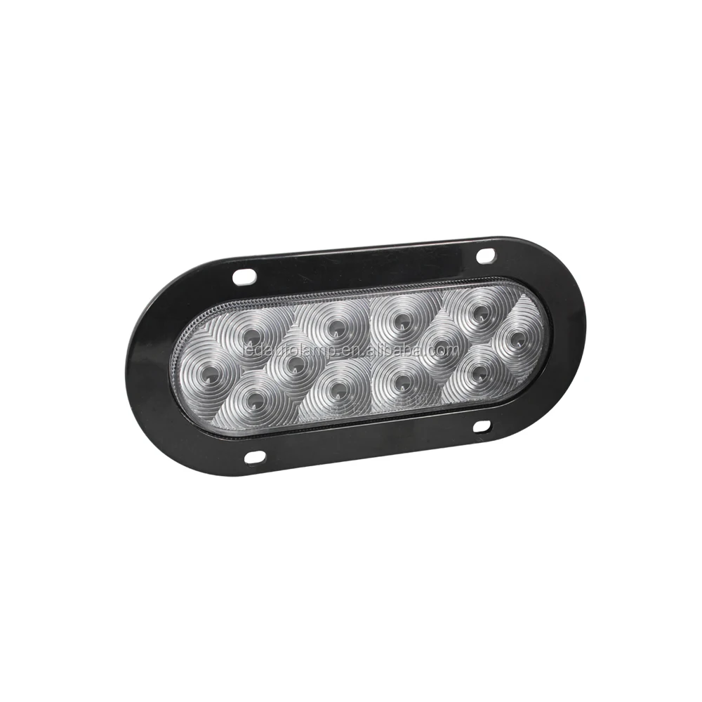 6" Oval 100 Waterproof Uv Pc Led Truck Reverse Lamps Backup Lights Tail Led Light Buy Truck