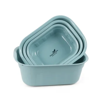 rectangular plastic basin