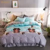 Wholesale Price Confortable 4Pcs Bed Sheet Full Size 3D Prints 100% Polyester Bedding Set