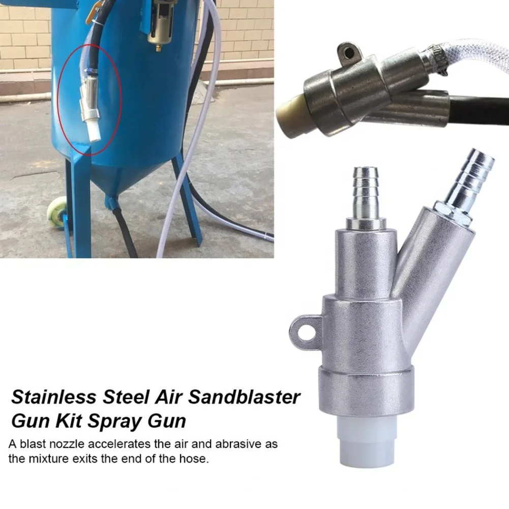 High pressure Air Sandblaster Sand blasting gun with Boron Carbide Nozzle