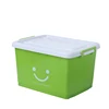 High quality covered printing plastic storage box portable sundries storage box toy clothing storage box