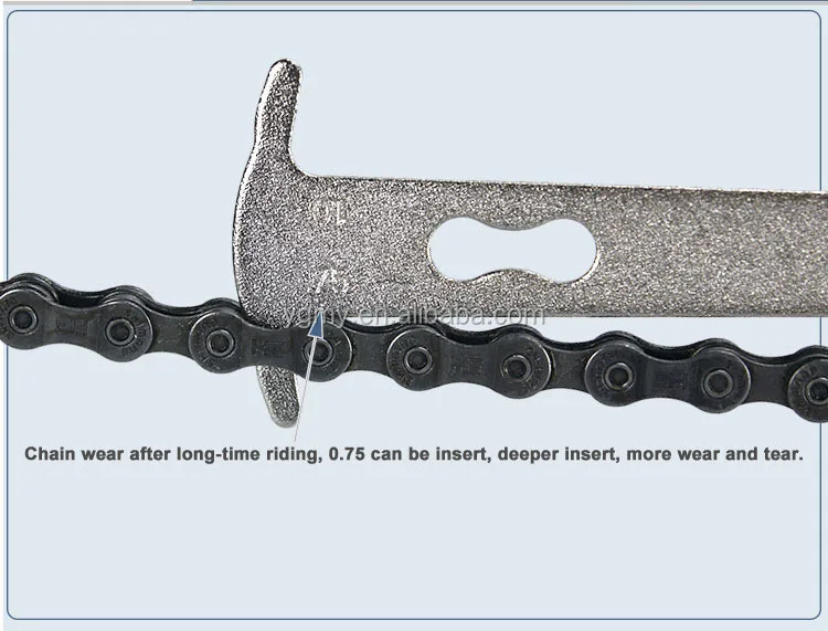 Bicycle Chain Wear Indicator Checker Mountain Road Bike Mtb Chains