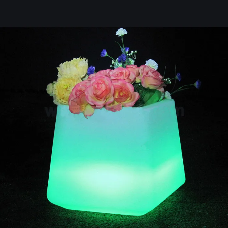 Home Decor Led Vase Led Flower Vase Light Large Size Plastic