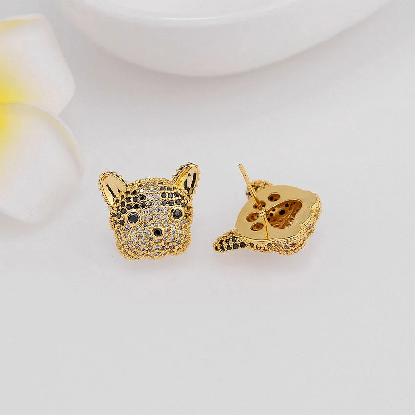 Wholesale Cz Jewels Gps Tracker Earrings For Kids Dog Designs Earrings ...
