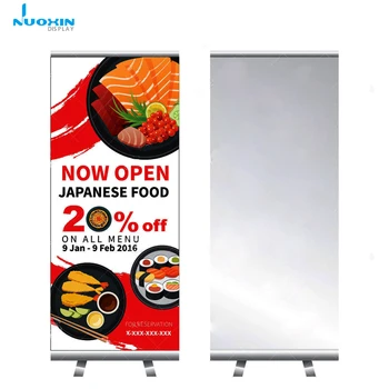 Custom Japanese Food Restaurant Advertising Board Broad Base Roll