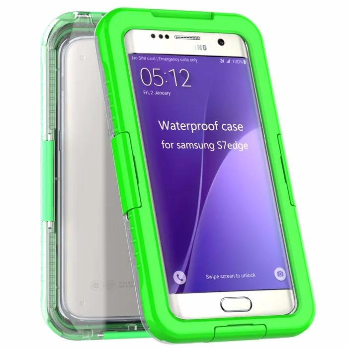For Samsung S7 Edge Waterproof Design Most Durable Protective Cell