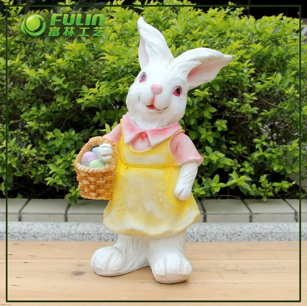 Easter Bunny Spring Decor Resin Rabbit Statue Buy Rabbit Statue,Resin