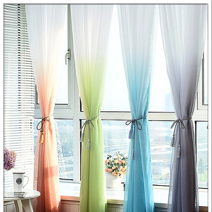 taupe voile curtains