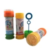 Wholesale kids 50 ml plastic soap bubble bottle toy with maze game
