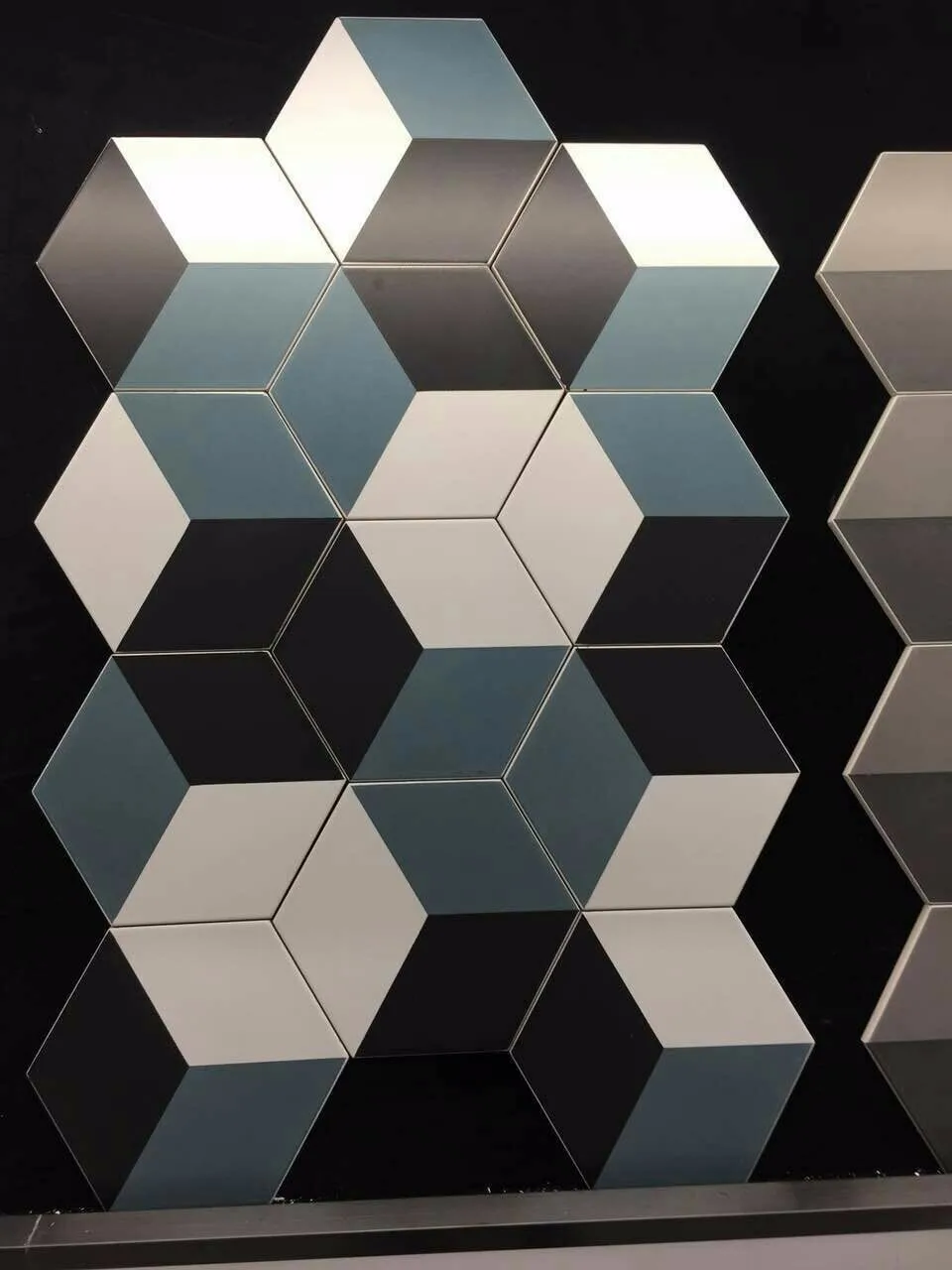 200*230*115mm Porcelana Hexagonal Azulejos De La Pared Y De Piso De