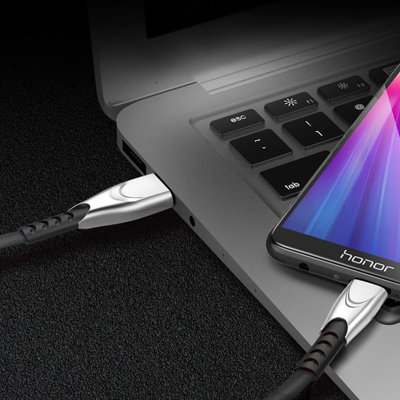 new design Zinc alloy usb c cable 3.1 usb type c cable 3.0