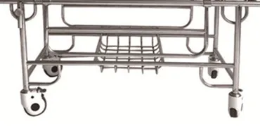 Stainless steel clinic stretcher for sale cheap patient stretcher trolley cart