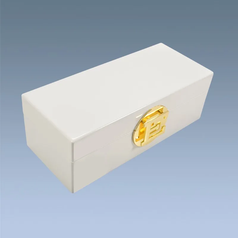 Custom High Glossy Luxury White Lacquer Wooden Packaging Box Buy