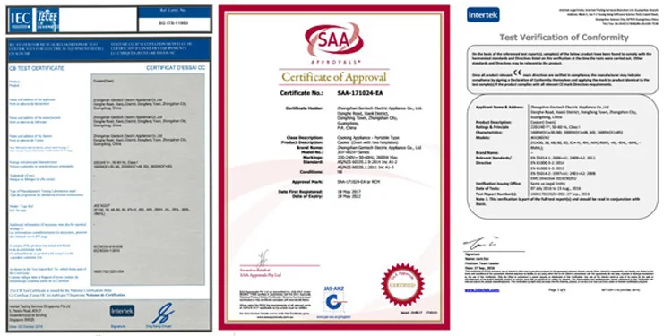 certifications