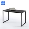 Newest Modern Design Solid Dark Wood Studio Office PC Computer Writing Desk