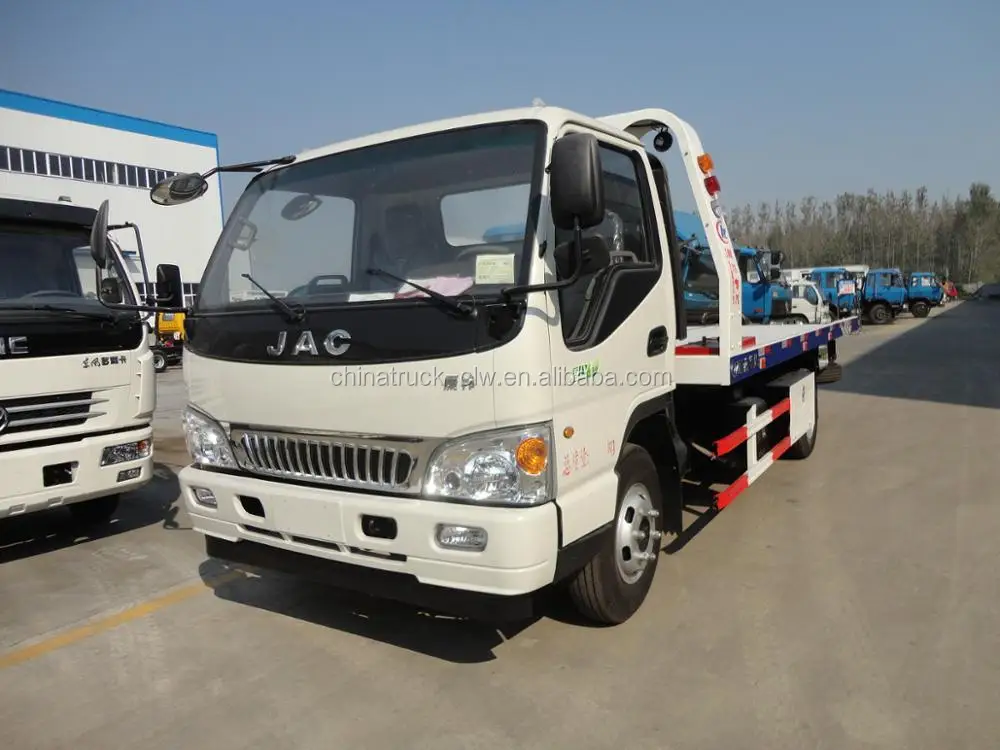 Jac 4 Ton Hydraulic Winch Slide Flat Bed Recovery Rollback Wrecker