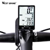WEST BIKING 2.8" Large Screen Bike Computer Wireless Waterproof Speedometer Wireless Exercise Bicycle Computer