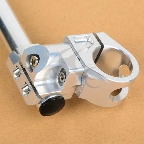 CNC Billet Handlebars Clip Ons For Honda CB 350 360 CL 350 Scrambler CX 500 33mm