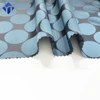 Big points 100% polyester jacquard fabric dress for women