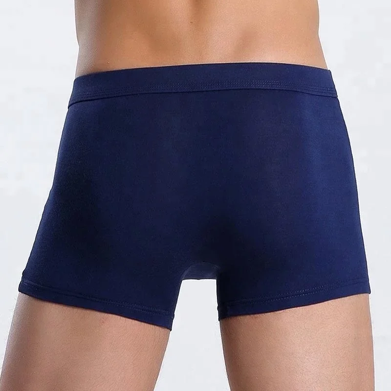 Wholesale Men's Briefs & Boxers Breathable Mesh Underwear Silk Boxer