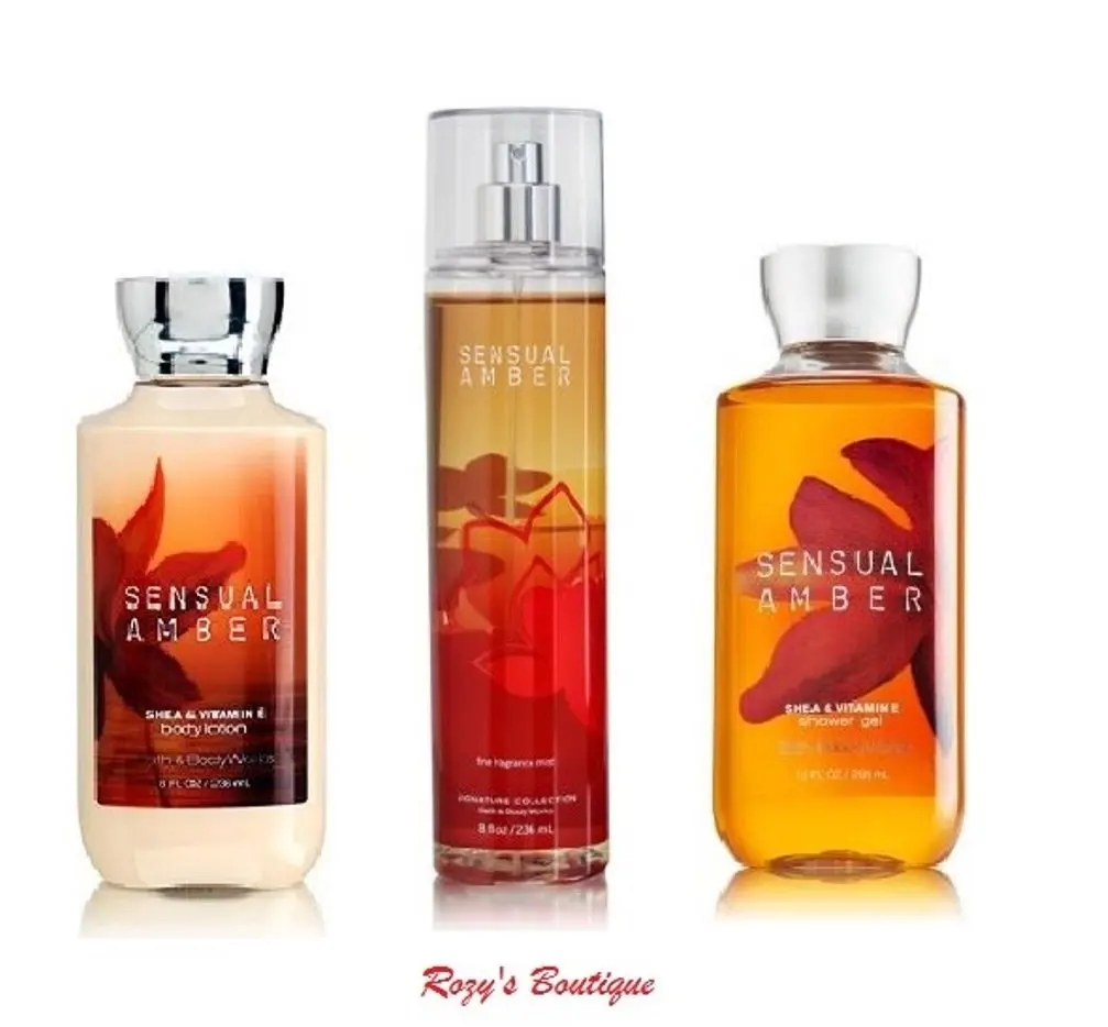 bath & body works sensual amber