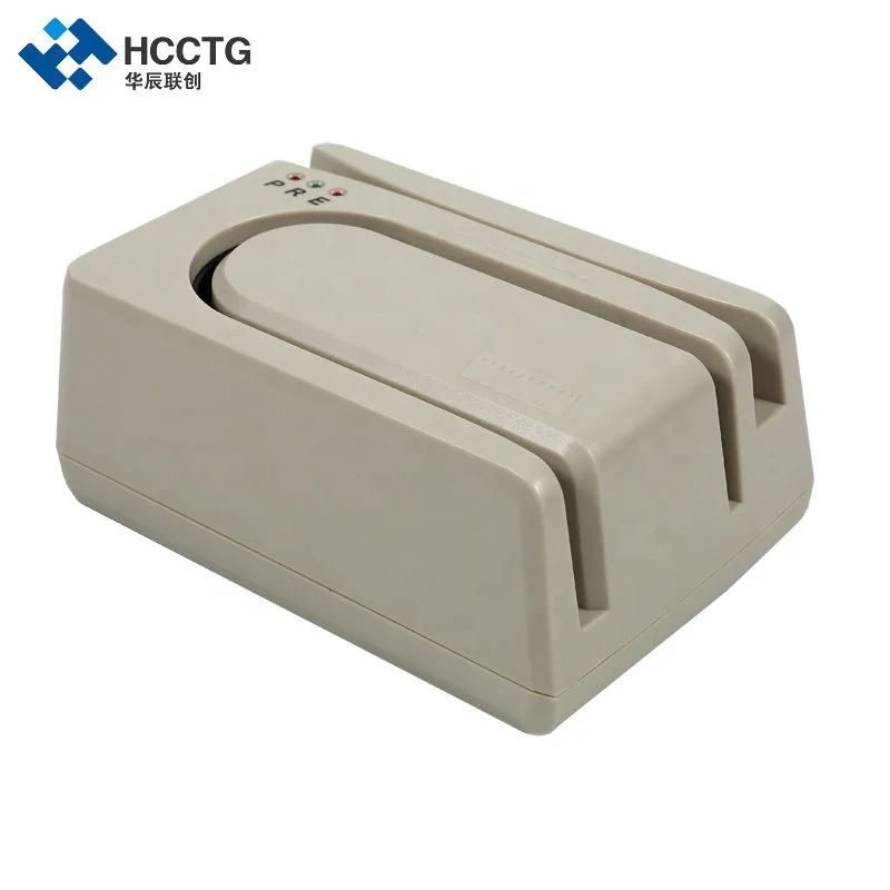 RS232 USB Small Size Magnetic MSR & MICR Check Reader HCC1250X-M For Hotel
