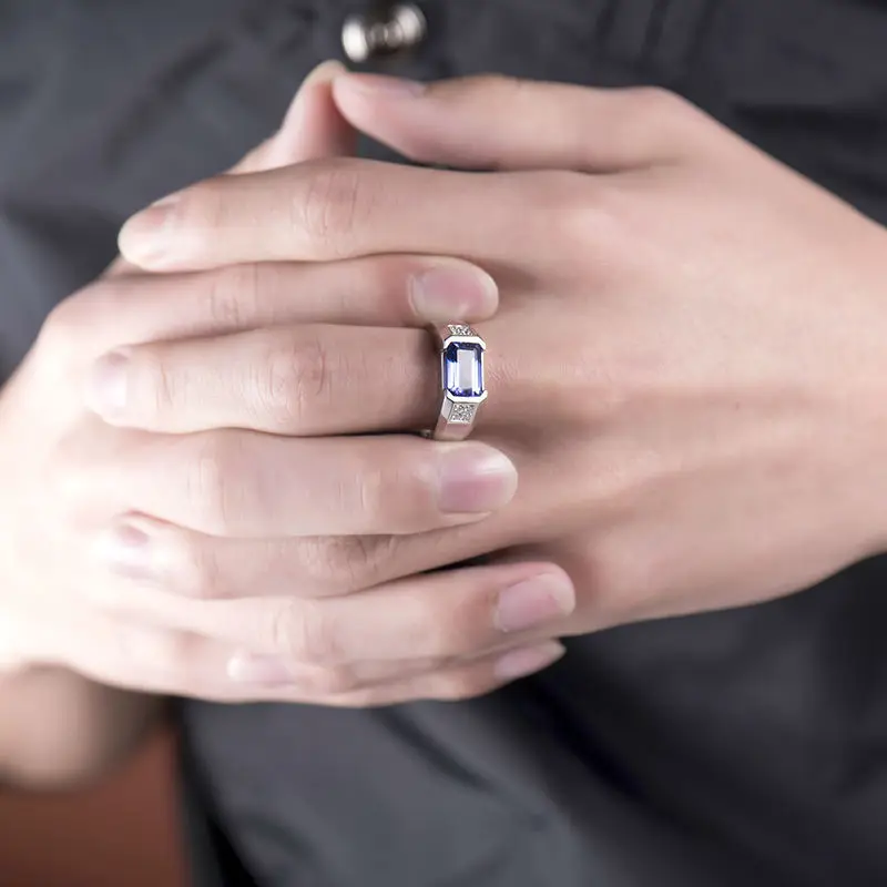 Opal Diamond And Amethyst Engagement Ring Platinum Setting Opal Diamond And Amethyst Engagement Ring Platinum Setting