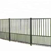 residential garden place villa tube forged metal wrought iron fence
