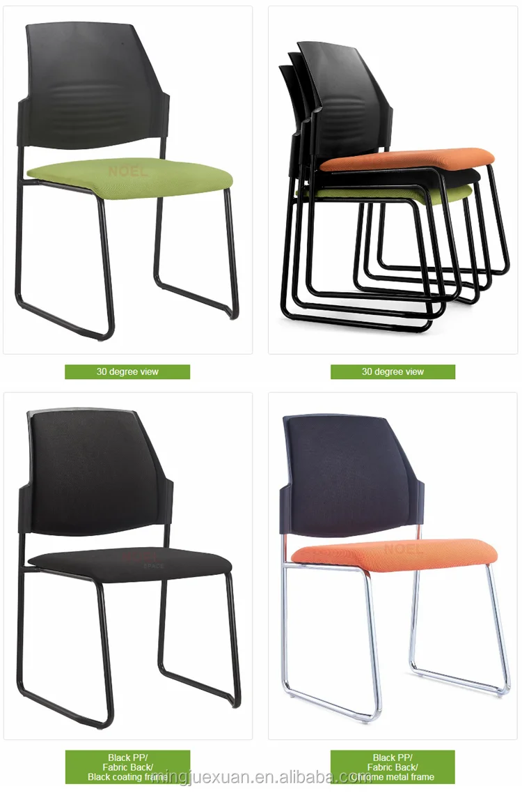 Hot Sale Fashionable Training Room Industrial Plastic Chair Armless