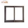 Waterproof frosted glass aluminium sliding sash windows hot sale