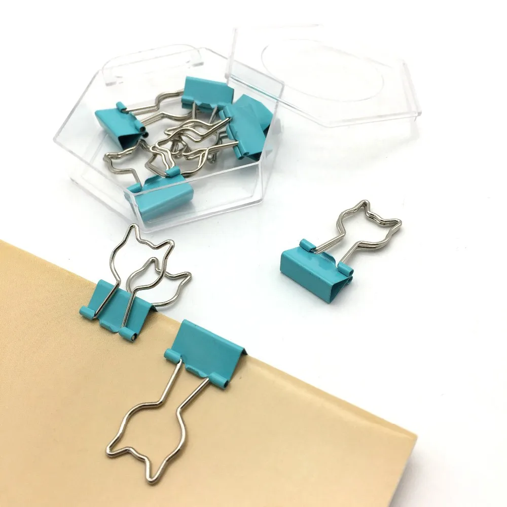 clear binder clips