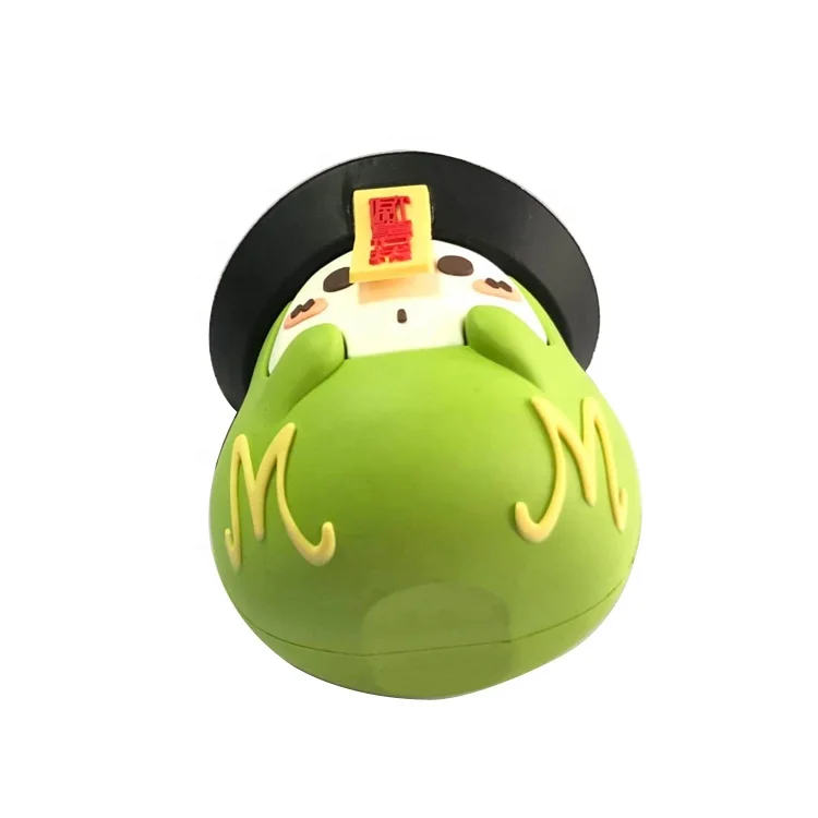 3D Art Collection Zombie Figures Eco-friendly PVC Soft Plastic Toys