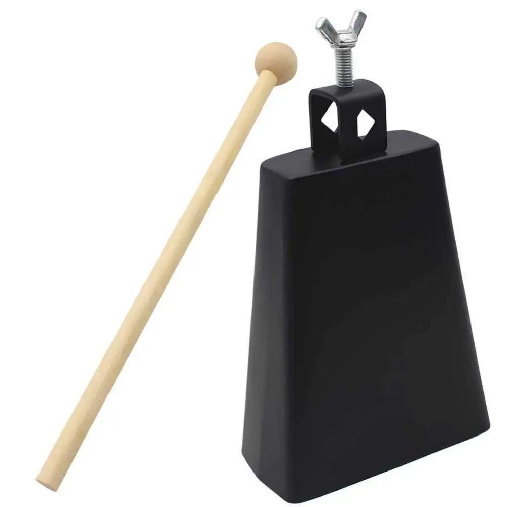 Percussion Plus LC6BK Black 6 1//2-Inch Cowbell