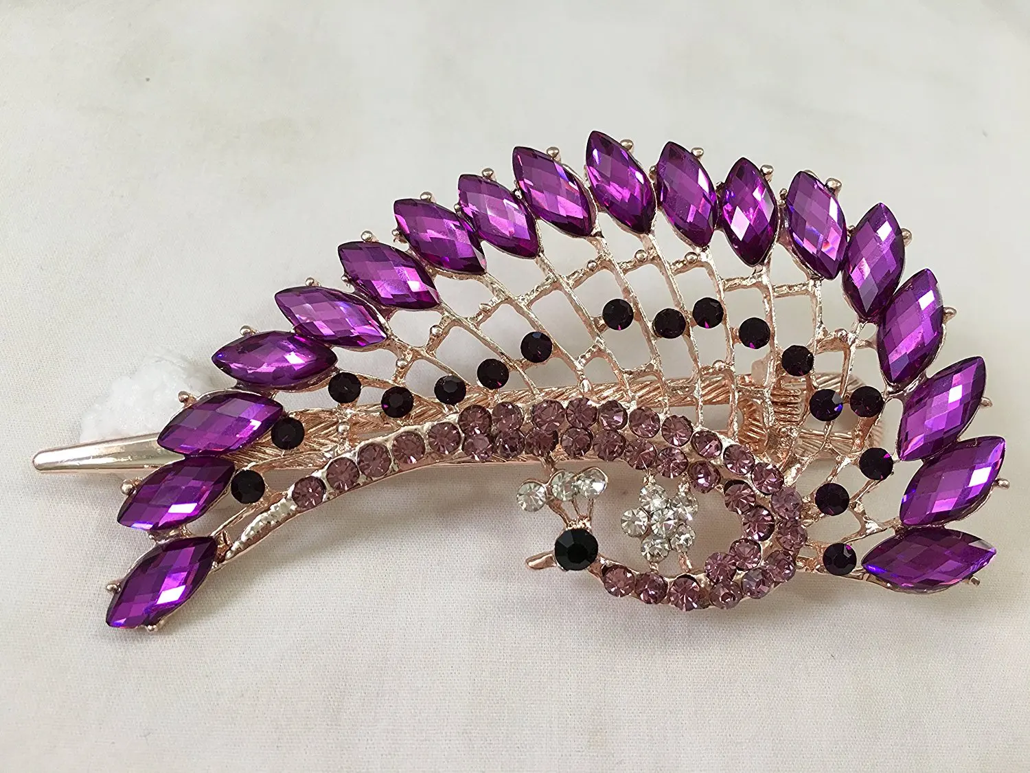 Buy Gorgeous Fashion Jewelry Crystal Rhinestones Peacock Design